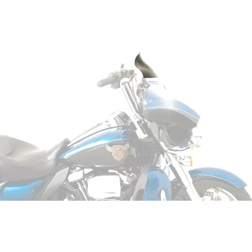 Klock Werks Flare 6.5" Black Windshield (KWW-01-0200)