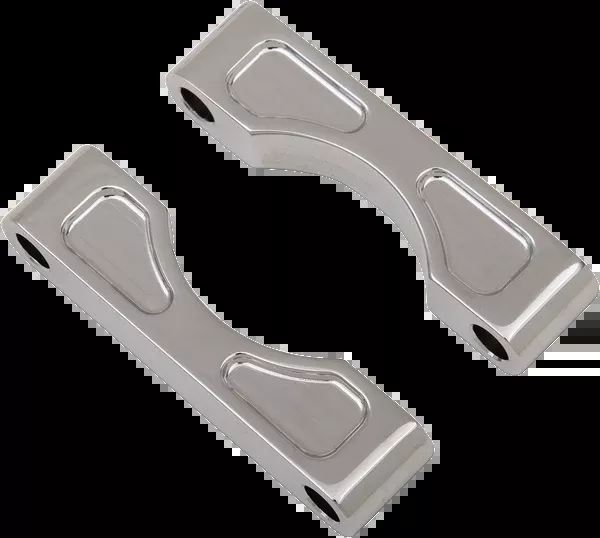 Klock Werks Hugger Front Fender Mounting Blocks – 7/8″ Wide – For 16″/17″/18″/19″ Wheels – Chrome