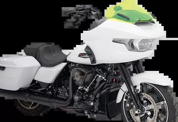 Klock Werks Ice Flare Windshield – 10″ – Green Ice – ’23-’26 FLTRX/FLTRT