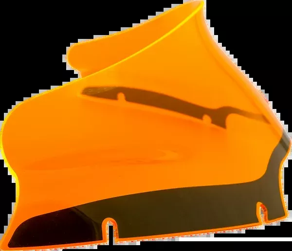 Klock Werks Ice Flare Windshield – 6″ – Orange Ice – ’15-’25 FLTR