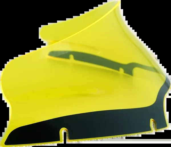 Klock Werks Ice Flare Windshield – 6″ – Yellow Ice – ’15-’25 FLTR