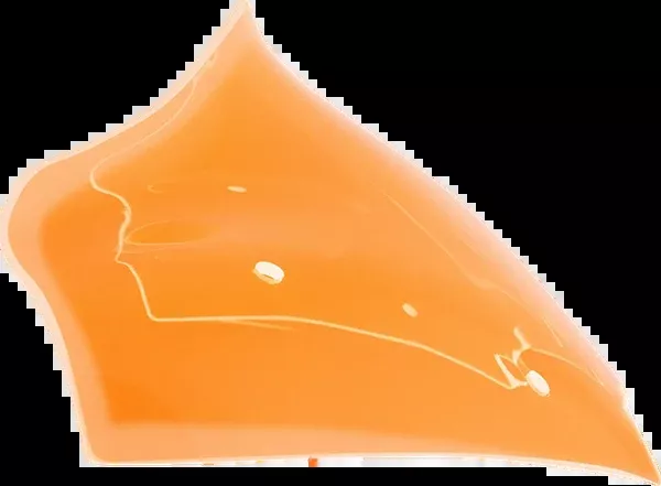 Klock Werks Ice Flare Windshield - 8" - Orange Ice - '23-'26 FLTRX/FLTRT