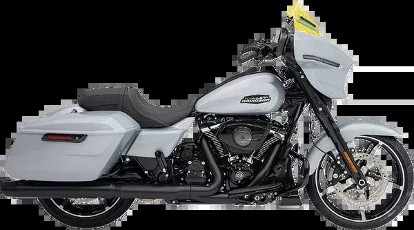 Klock Werks Ice Flare Windshield – 8″ – Yellow Ice – ’23-’26 FLHX/FLHLT