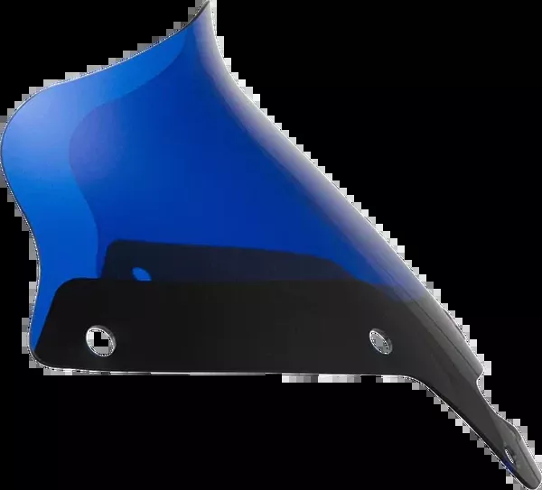 Klock Werks Kolor Flare Windshield – 6″ – Blue – ’22-’26 FXLRST