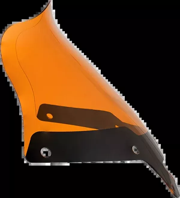 Klock Werks Kolor Flare Windshield – 8″ – Orange – ’22-’26 FXLRST