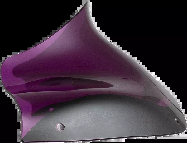 Klock Werks Kolor Flare Windshield – 8″ – Purple – ’98-’13 FLTR