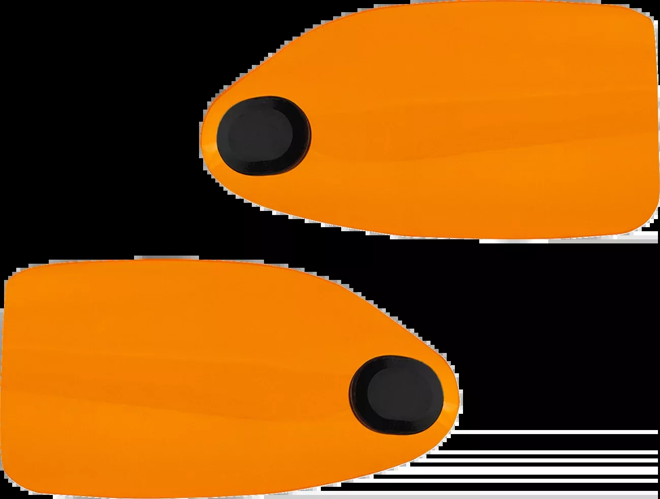 Klock Werks Orange Kolor Flare Hand Guards for 14-25 Indian Challenger Chieftain