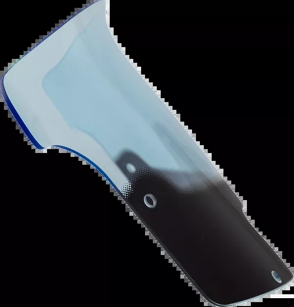 Klock Werks Windshield – 9″ – Blue Ice – Chieftain PowerPlus/Roadmaster PowerPlus