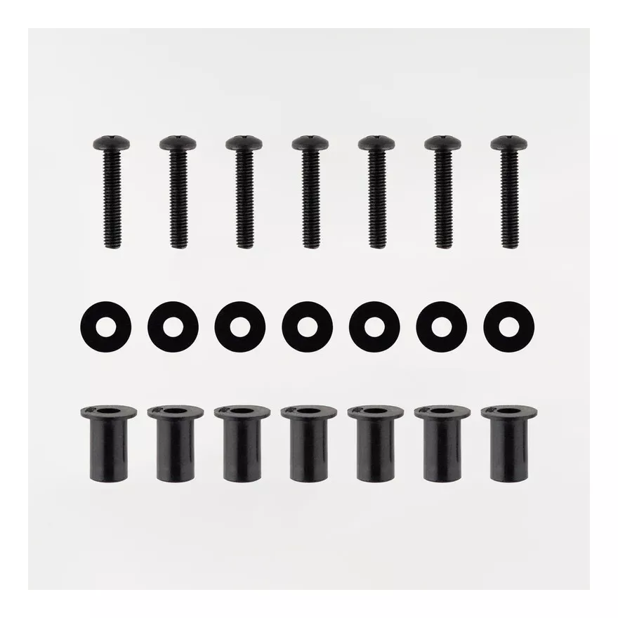 Klock Werks Windshield Well Nut Hardware Kit For Harley FXRP Fairing