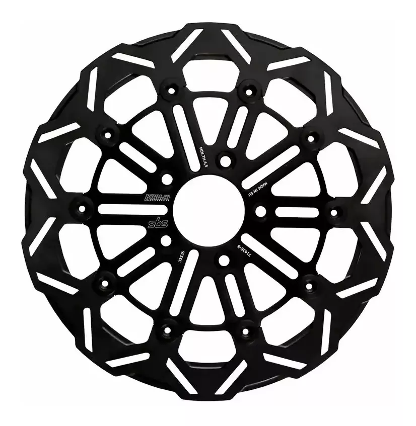 Kodlin USA By SBS 10-Spoke Front Rotor For Harley 2006-2026