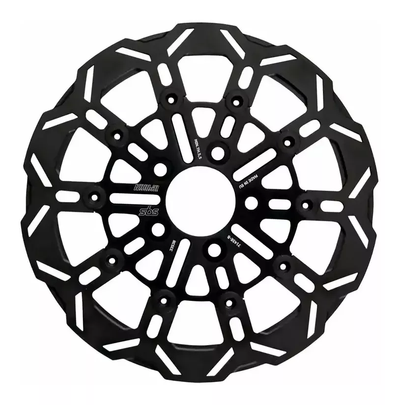 Kodlin USA By SBS 10-Spoke Rear Rotor For Harley 2000-2026