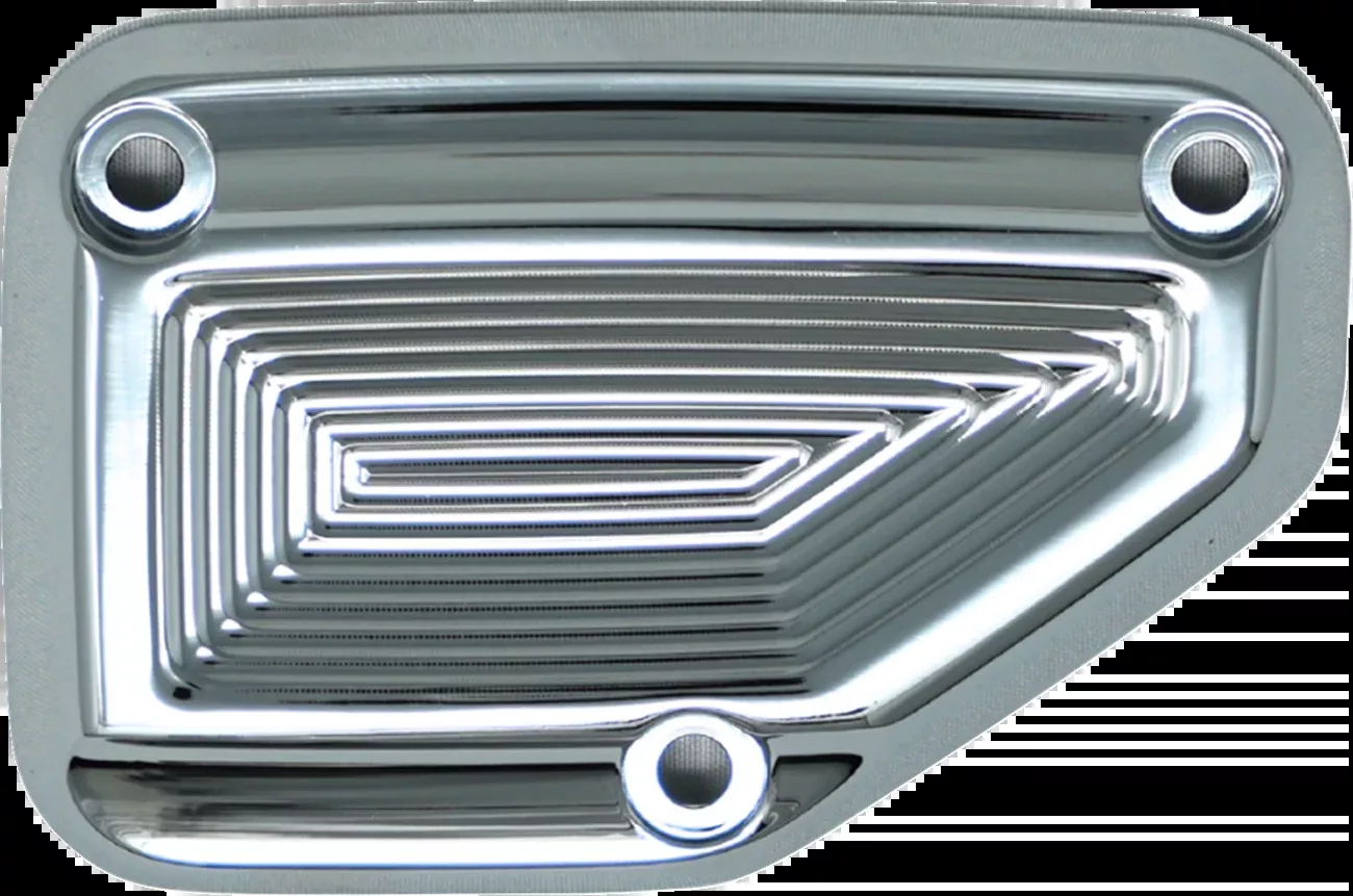 Kodlin Vektor Chrome Front Brake Master Cylinder Cover for 23-26 Harley Touring