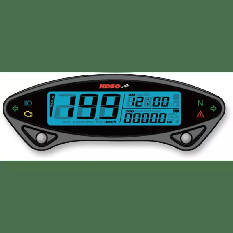 Koso North America Street Speedometer
