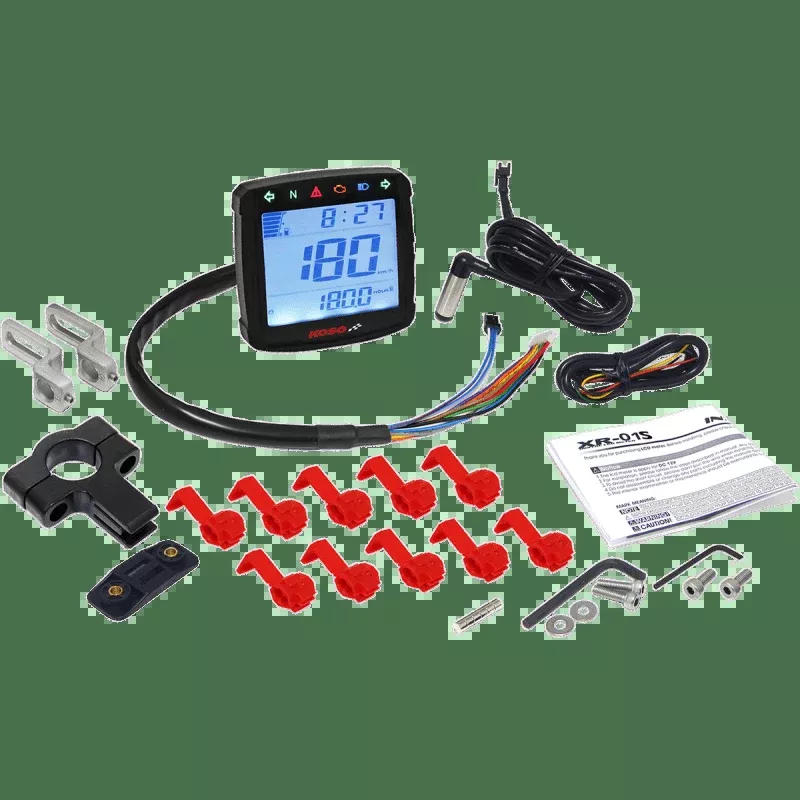 Koso North America XR-01S Speedometer