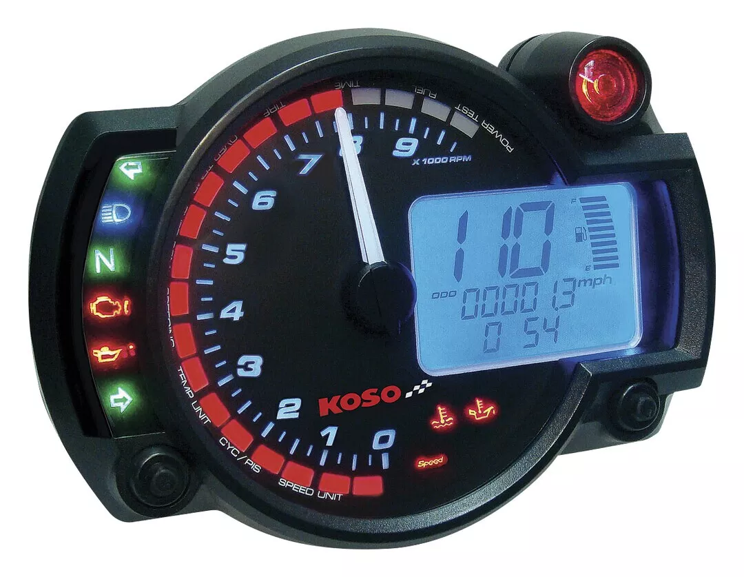 Koso RX-2N GP Style Multi-Function Gauge