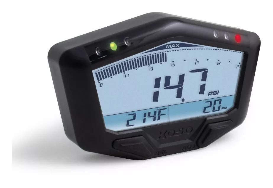 Koso X-2 Multi-Function Boost Gauge With Air / Fuel Ratio