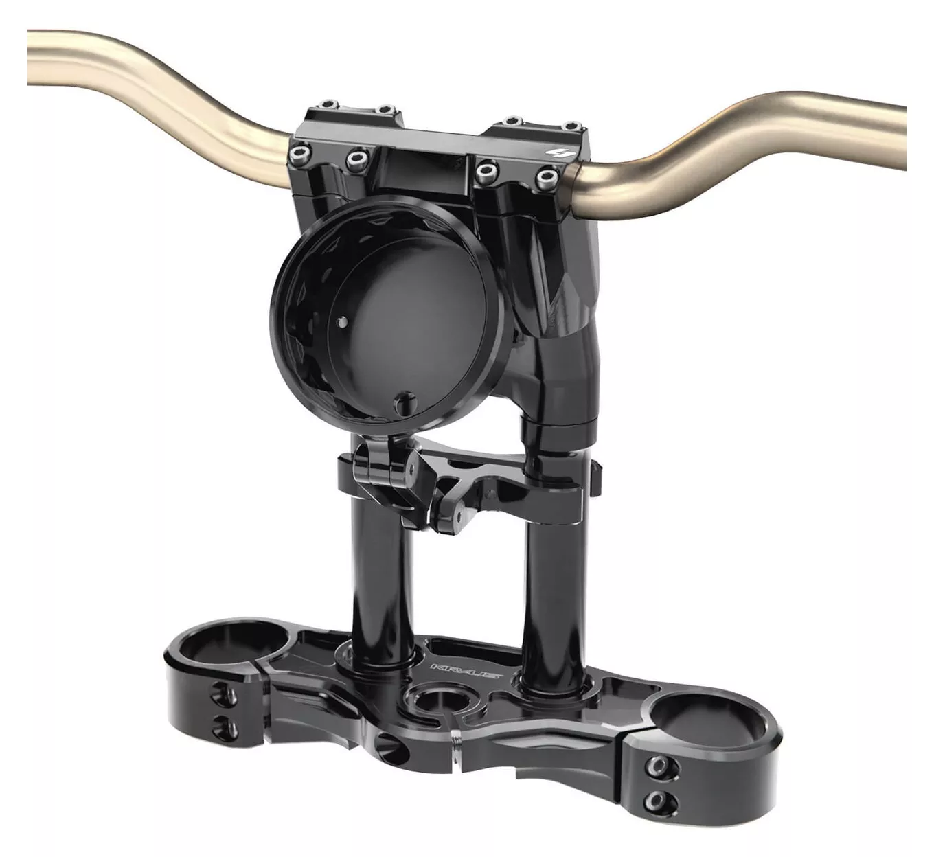 Kraus Bully S Pro Handlebar Kit With Billet Top Tree For Harley Low Rider S / ST 2025