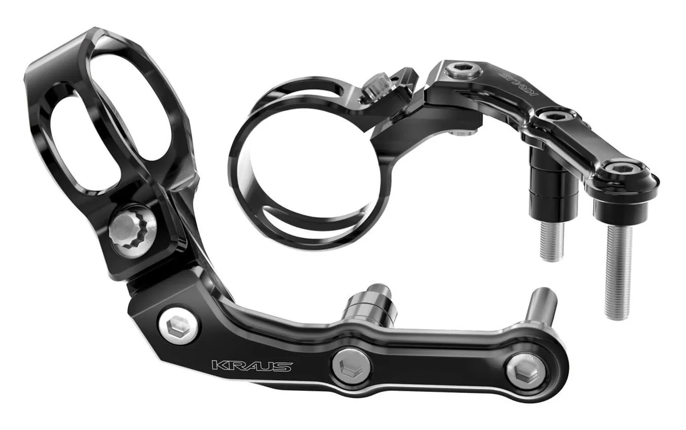 Kraus Ohlins / Fox Shock Reservoir Clamps For Harley Touring 2014-2026