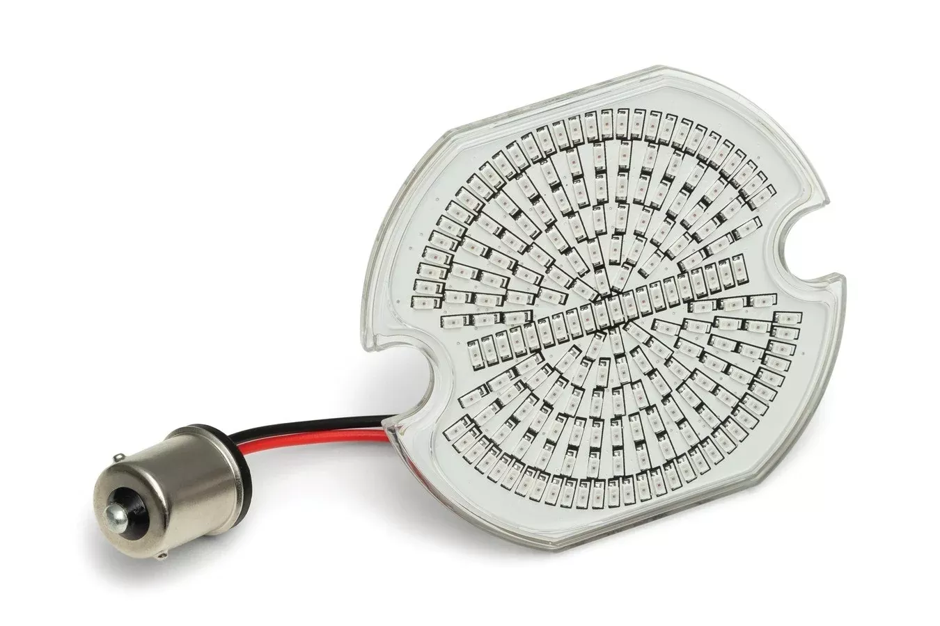 Kuryakyn 2940 LuminEZ LED Rear Turn Signal Insert 1156 Red Flat Style Harley