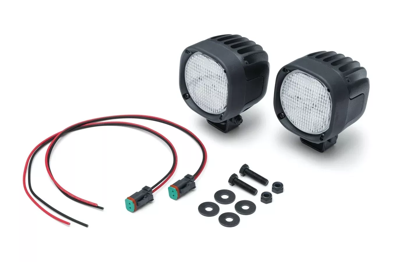 Kuryakyn 3011 Lodestar 1850L High-Output Driving Lights Flood Beam Universal 12v