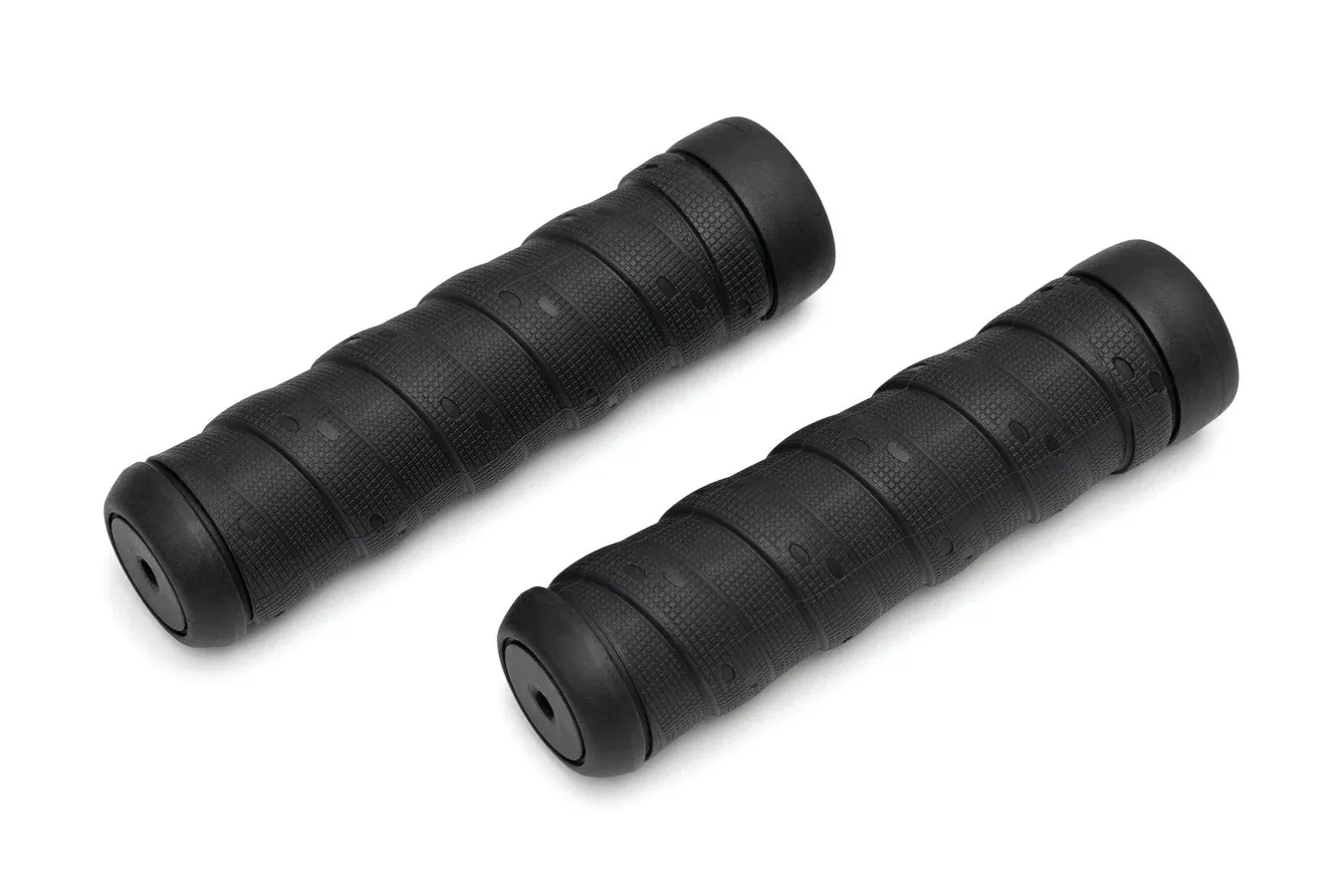 Kuryakyn 6590 Classic Wrap Grips 1" Black Old School Universal