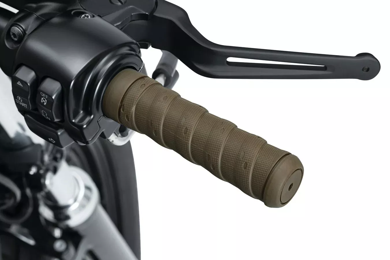 Kuryakyn 6591 Classic Wrap Grips 1" Brown Old School Universal