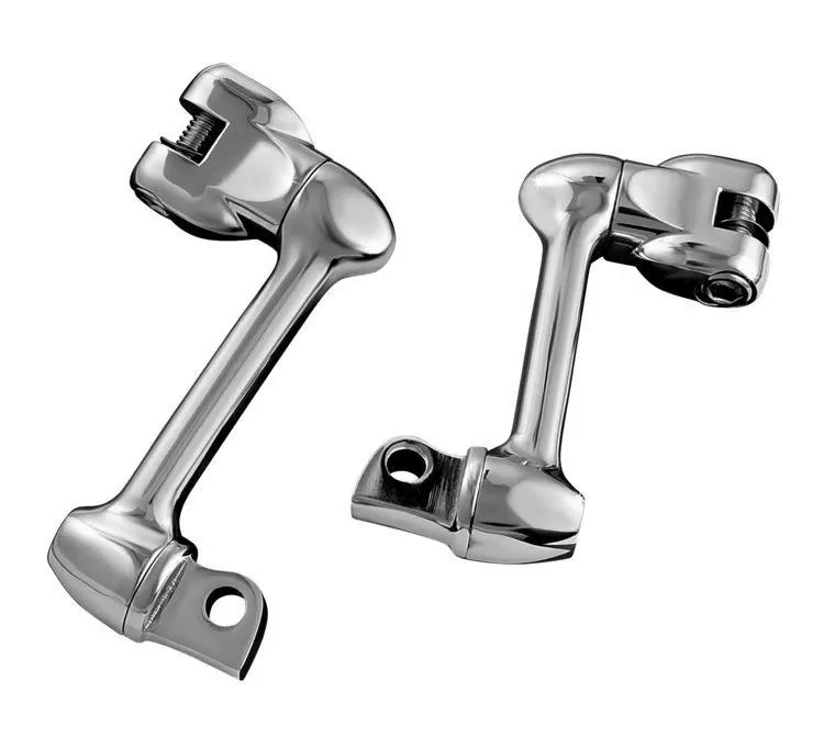 Kuryakyn Adjustable Lockable Offsets for Kuryakyn Cruise Peg Mounts or Mounting Clevises includes Male Mount 2 inch (pair)