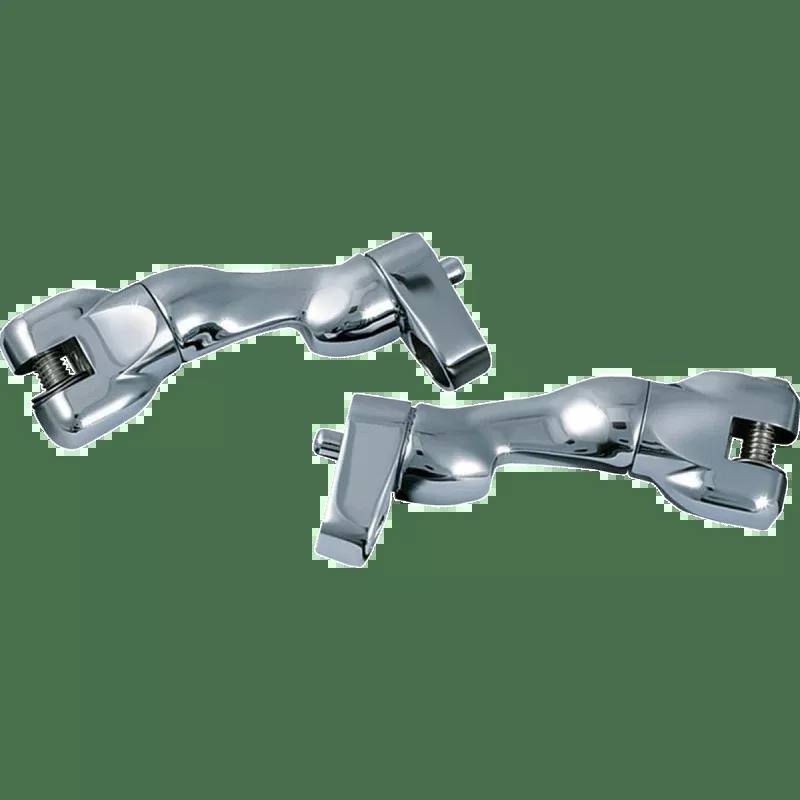 Kuryakyn Adjustable Passenger PEG Mounts For Hd&indian, PN 7504