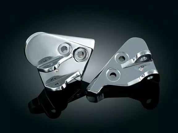 Kuryakyn Chrome Driver Peg Mountsfor GL1800 '01-10 & '12 (pair)