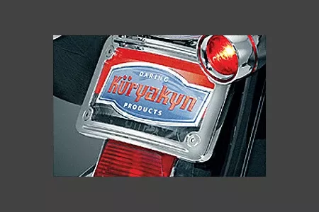 Kuryakyn Curved License Plate Frame