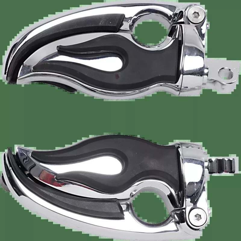Kuryakyn Flamin Switchblade Footpegs (PR) PN 4411