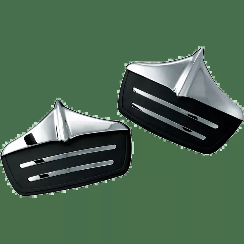 Kuryakyn HD Trike Rear Mud Flaps 09-19 PN 7220