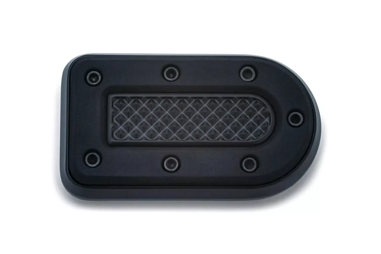 Kuryakyn Heavy Industry Brake Pedal Pad for Softail and Street Models -Black