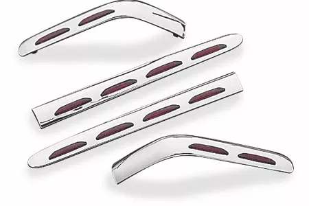 Kuryakyn L.E.D. Saddlebag Molding for GL1800 '01-10 -Set (4 pcs)