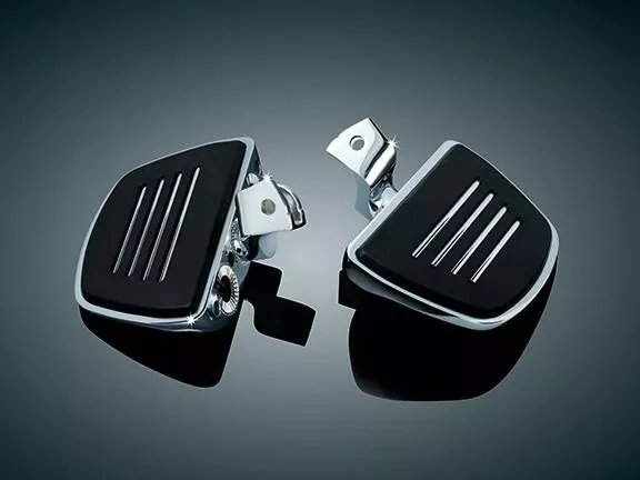 Kuryakyn Premium Mini Board with Comfort Drop Mount for'01-13 GL1800 & F6B Models for Driver Peg Position (includes drop adapters) -Pair