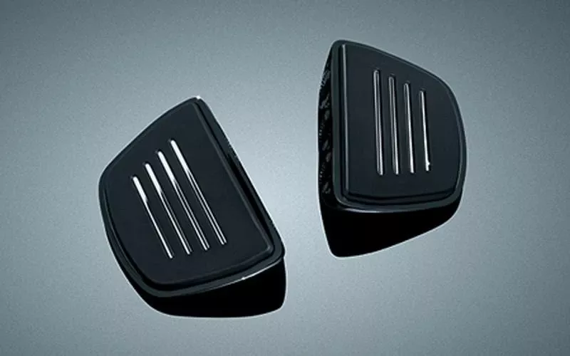 Kuryakyn Premium Mini Boards Without Adapters - Gloss Black (Pair) Requires model specific splined footpeg adapters (sold separately)