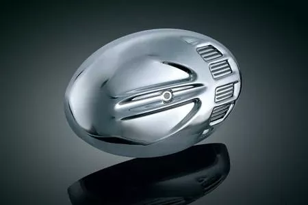 Kuryakyn ScarabAir Cleaner Cover without Notch Click for Fitment