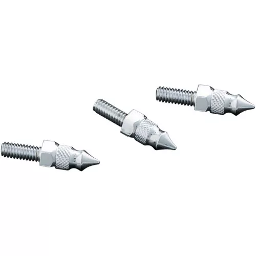 Kuryakyn Windshield Spike Kit for 2014-2020 Harley Touring - Chrome