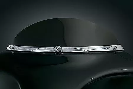 Kuryakyn Windshield Trim for '96-13 FLHT, FLHTCU & FLHX -Zombie Design