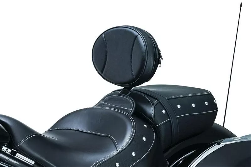 KuryakynPlug-N-Go Driver Backrest Kit for '14-Up Indian Models (except Scout)-Black