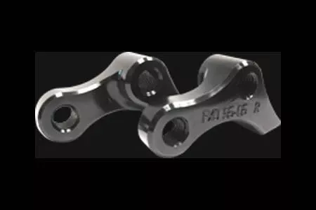 L.A. Choppers Rear Lowering Kits for '95-05 Dyna (except Wide Glide) 1.5 Inch Drop -Black