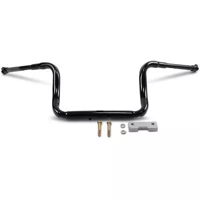 La Choppers 1 1/2″ Grande Touring Ape Hanger Handlebars, 12″ Gloss Black