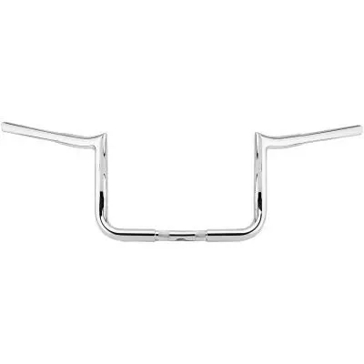 La Choppers 1 1/4″ Bagger Prime Ape Handlebars, 10″ Chrome