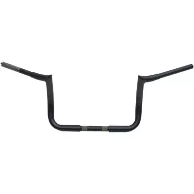 La Choppers 1 1/4″ Bagger Prime Ape Handlebars, 10″ Flat Black