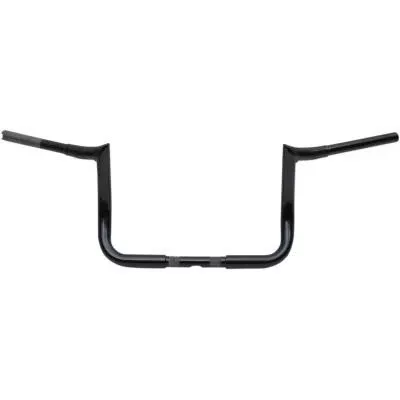 La Choppers 1 1/4″ Bagger Prime Ape Handlebars, 10″ Gloss Black