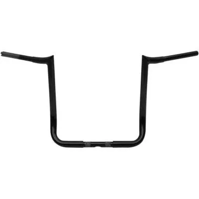 La Choppers 1 1/4″ Bagger Prime Ape Handlebars, 16″ Gloss Black