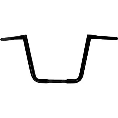 La Choppers 1 1/4″ Big Twin Peaks Handlebars, 13″ Gloss Black