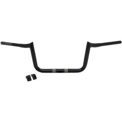 La Choppers 1 1/4″ Hefty Prime Ape Handlebars, 8″ Gloss Black