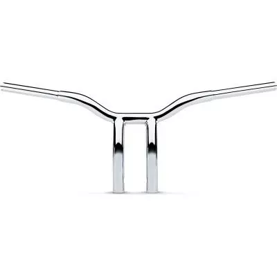 La Choppers 1 1/4″ Kage Fighter T-Bars, 10″ Pullback Riser Chrome