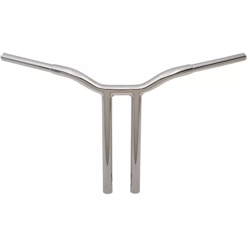 LA Choppers 1-1/4" One-Piece 16" Kage Fighter T-Bar Handlebars - Chrome